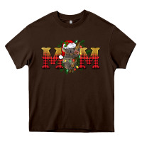 Chocolate Brown Christmas koala mom Heavy Core Tee - BarkalooDesign