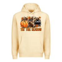 Pina Colada Tis' the season Football black helmet Premium Hoodie - NancyCooperArtShop
