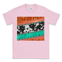 Bubblegum Pink western turquoise gemstone cowhide  leather tumbler Classic Tee - Jasminsmagicworld