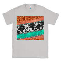 Moon Dust western turquoise gemstone cowhide  leather tumbler Classic Tee - Jasminsmagicworld