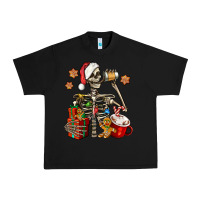 Black christmas skeleton coffee Urban Heavy Tee - Jasminsmagicworld