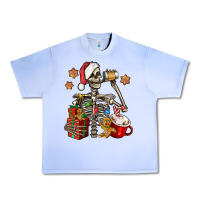 Grape Ice christmas skeleton coffee Urban Heavy Tee - Jasminsmagicworld