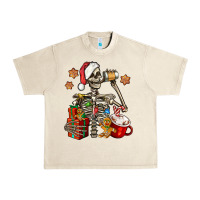 Sandshell christmas skeleton coffee Urban Heavy Tee - Jasminsmagicworld