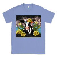 Colony Blue cow cactus and sunflower Classic Tee - AdoDesignShop