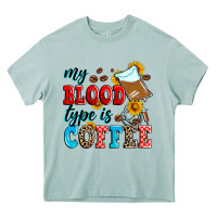 Arona my blood type is coffee Heavy Core Tee - Zillion Design Studio