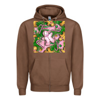 Chestnut christmas smile gingerbread cookie seamless pattern bbs Zipper Hoodie - BundleAndBundleShop