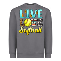 Storm live love softball Heavyweight Sweatshirt - LillyAllenDesigns