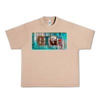 Burro western turquoise gigi license plate Urban Heavy Tee - BarkalooDesign
