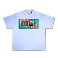 Grape Ice western turquoise gigi license plate Urban Heavy Tee - BarkalooDesign