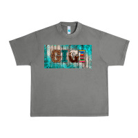 Tornado western turquoise gigi license plate Urban Heavy Tee - BarkalooDesign