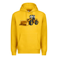 Lemon bulldozer Premium Hoodie - JahusDesignShop