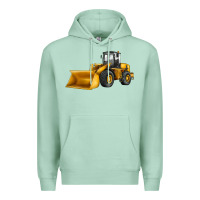 Seafoam bulldozer Premium Hoodie - JahusDesignShop