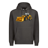 Smoke bulldozer Premium Hoodie - JahusDesignShop