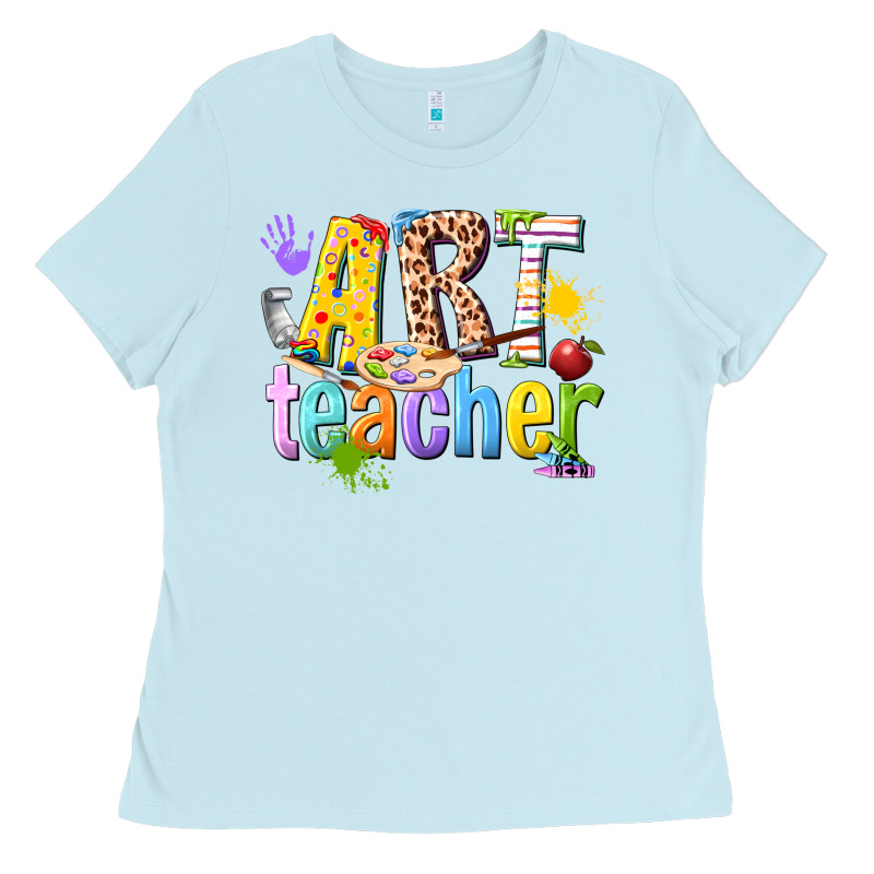 Art Teacher Ladies Tee by texasbilliewilder | Teevron