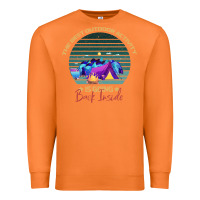 Carrot camping The Best Outdoor Activity Is Going Back Inside Premium Sweatshirt - Bettercallsaul