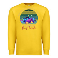 Lemon camping The Best Outdoor Activity Is Going Back Inside Premium Sweatshirt - Bettercallsaul