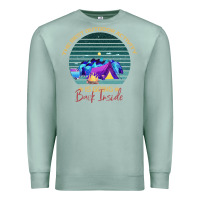 Seafoam camping The Best Outdoor Activity Is Going Back Inside Premium Sweatshirt - Bettercallsaul