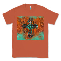 Copper western cross tumbler Classic Tee - Jasminsmagicworld