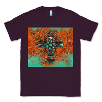 Plum western cross tumbler Classic Tee - Jasminsmagicworld