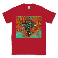 Red western cross tumbler Classic Tee - Jasminsmagicworld