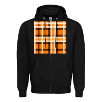 Black tartan seamless pattern bbs Zipper Hoodie - BundleAndBundleShop