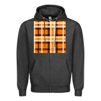 Charcoal Heather tartan seamless pattern bbs Zipper Hoodie - BundleAndBundleShop