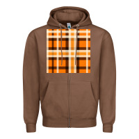 Chestnut tartan seamless pattern bbs Zipper Hoodie - BundleAndBundleShop