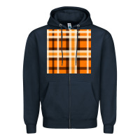 Navy tartan seamless pattern bbs Zipper Hoodie - BundleAndBundleShop