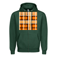 Sports Green tartan seamless pattern bbs Zipper Hoodie - BundleAndBundleShop