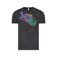 Vintage Black cowboy hat Vintage Tee - AdoDesignShop