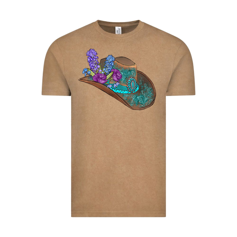 Cowboy Hat Vintage Tee by AdoDesignShop | Teevron