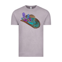 Vintage Zinc cowboy hat Vintage Tee - AdoDesignShop