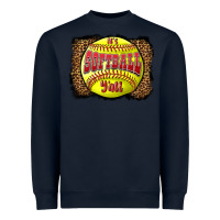 Navy it's softball y'all Heavyweight Sweatshirt - LillyAllenDesigns