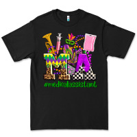 Black mardi gras ma medical assistant Premium Tee - AdoDesignShop