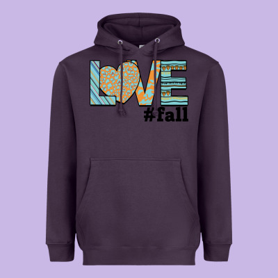 Love Fall Heavyweight Hoodie Designed By Bettercallsaul