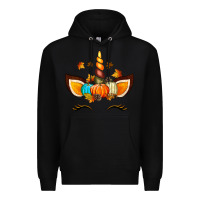 Black Unicorn Fall Premium Hoodie - texasbilliewilder