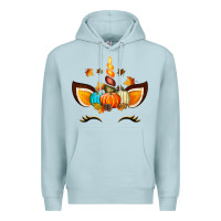 Blue Mist Unicorn Fall Premium Hoodie - texasbilliewilder
