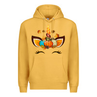Mustard Unicorn Fall Premium Hoodie - texasbilliewilder