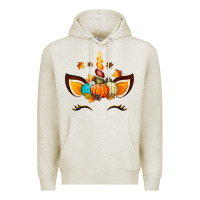 Oatmeal Heather Unicorn Fall Premium Hoodie - texasbilliewilder