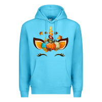 Ocean Blue Unicorn Fall Premium Hoodie - texasbilliewilder