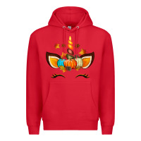 Red Unicorn Fall Premium Hoodie - texasbilliewilder