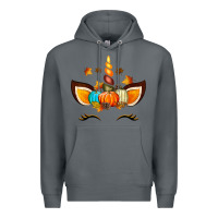 Rock Unicorn Fall Premium Hoodie - texasbilliewilder