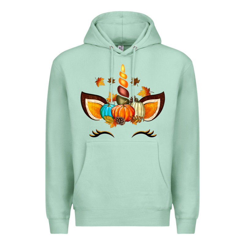Unicorn Fall Premium Hoodie by texasbilliewilder | Teevron
