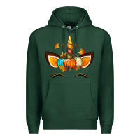 Sports Green Unicorn Fall Premium Hoodie - texasbilliewilder