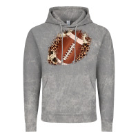 Cloud Rock football cowhide leopard patch Vintage Hoodie - JahusDesignShop