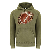 Vintage Olive football cowhide leopard patch Vintage Hoodie - JahusDesignShop