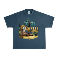 Midnight Navy country mama Urban Heavy Tee - NancyCooperArtShop
