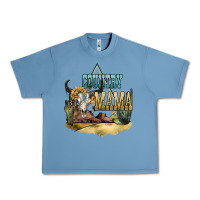 Pebble Blue country mama Urban Heavy Tee - NancyCooperArtShop