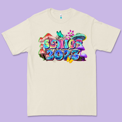 Senior 2023 Premium Tee Designed By Zillion Design Studio