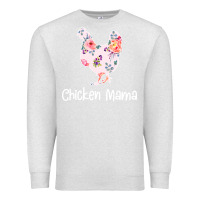 Oatmeal Heather Chicken Mama Premium Sweatshirt - Bettercallsaul